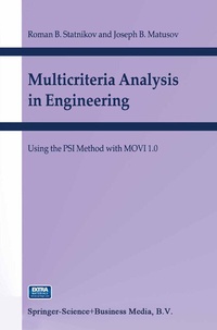 Abbildung von: Multicriteria Analysis in Engineering - Springer