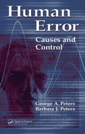 Cover: Human Error - CRC Press
