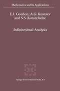 Cover: Infinitesimal Analysis - Kluwer Academic Publishers