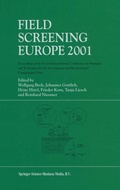 Cover: Field Screening Europe 2001 - Kluwer Academic Publishers