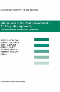 Abbildung von: Interactions in the Root Environment - An Integrated Approach - Kluwer Academic Publishers