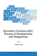 Cover: Symmetric Functions 2001: Surveys of Developments and Perspectives - Kluwer Academic Publishers