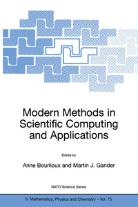 Enlarge image Cover: Modern Methods in Scientific Computing and Applications - Kluwer Academic Publishers