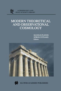 Enlarge image Cover: Modern Theoretical and Observational Cosmology - Kluwer Academic Publishers