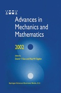 Cover: Advances in Mechanics and Mathematics - Kluwer Academic Publishers
