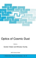 Cover: Optics of Cosmic Dust - Kluwer Academic Publishers