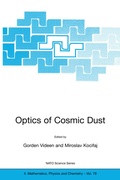 Cover: Optics of Cosmic Dust - Kluwer Academic Publishers