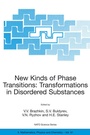 Cover: New Kinds of Phase Transitions: Transformations in Disordered Substances - Kluwer Academic Publishers