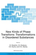 Cover: New Kinds of Phase Transitions: Transformations in Disordered Substances - Kluwer Academic Publishers