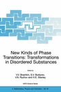 Cover: New Kinds of Phase Transitions: Transformations in Disordered Substances - Kluwer Academic Publishers