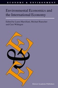 Cover: Environmental Economics and the International Economy - Kluwer Academic Publishers