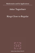 Cover: Rings Close to Regular - Kluwer Academic Publishers