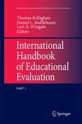 Cover: International Handbook of Educational Evaluation - Springer