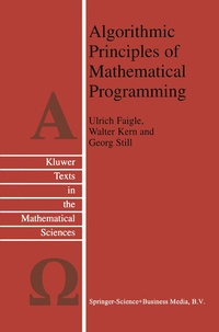 Abbildung von: Algorithmic Principles of Mathematical Programming - Springer