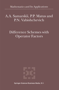 Abbildung von: Difference Schemes with Operator Factors - Springer