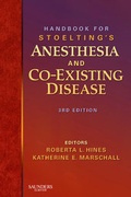 Cover: Handbook for Stoelting's Anesthesia and Co-existing Disease - Saunders