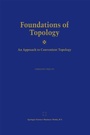Cover: Foundations of Topology - Springer
