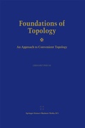 Cover: Foundations of Topology - Springer