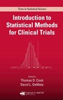 Cover: Introduction to Statistical Methods for Clinical Trials - Chapman & Hall/CRC