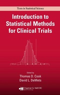 Cover: Introduction to Statistical Methods for Clinical Trials - Chapman & Hall/CRC