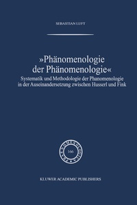 Abbildung von: Phänomenologie der Phänomenologie - Springer