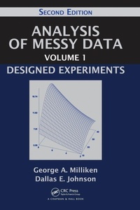Enlarge image Cover: Analysis of Messy Data Volume 1 - Chapman & Hall/CRC