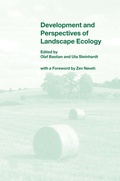 Cover: Development and Perspectives of Landscape Ecology - Springer
