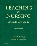 Cover: Teaching in Nursing - Saunders