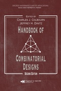 Cover: Handbook of Combinatorial Designs - Chapman & Hall/CRC