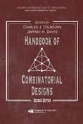 Cover: Handbook of Combinatorial Designs - Chapman & Hall/CRC
