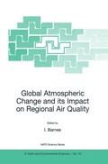 Cover: Global Atmospheric Change and its Impact on Regional Air Quality - Springer
