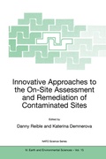 Cover: Innovative Approaches to the On-Site Assessment and Remediation of Contaminated Sites - Springer