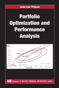 Abbildung von: Portfolio Optimization and Performance Analysis - Chapman & Hall/CRC