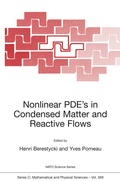Cover: Nonlinear PDE's in Condensed Matter and Reactive Flows - Springer