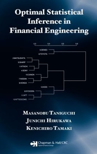 Enlarge image Cover: Optimal Statistical Inference in Financial Engineering - Chapman & Hall/CRC