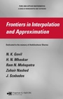 Cover: Frontiers in Interpolation and Approximation - Chapman & Hall/CRC