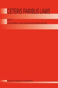 Cover: Ceterus Paribus Laws - Kluwer Academic Publishers