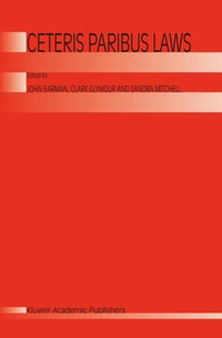 Enlarge image Cover: Ceterus Paribus Laws - Kluwer Academic Publishers