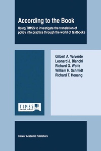 Enlarge image Cover: According to the Book - Kluwer Academic Publishers