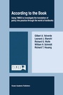 Cover: According to the Book - Kluwer Academic Publishers