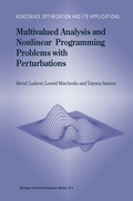 Cover: Multivalued Analysis and Nonlinear Programming Problems with Perturbations - Kluwer Academic Publishers