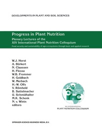 Abbildung von: Progress in Plant Nutrition: Plenary Lectures of the XIV International Plant Nutrition Colloquium - Springer
