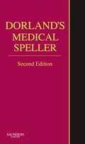 Cover: Dorland's Medical Speller - Saunders