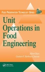 Cover: Unit Operations in Food Engineering - CRC Press