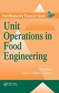 Cover: Unit Operations in Food Engineering - CRC Press