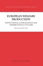 Cover: European Welfare Production - Springer