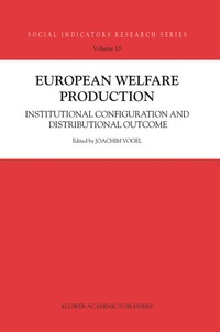 Enlarge image Cover: European Welfare Production - Springer