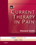 Cover: Current Therapy in Pain - Saunders