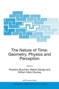 Cover: The Nature of Time: Geometry, Physics and Perception - Kluwer Academic Publishers