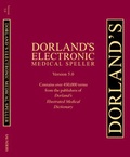 Cover: Dorland's Electronic Medical Speller CD-ROM - Saunders